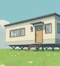 北海道・Y様邸トレーラーハウス